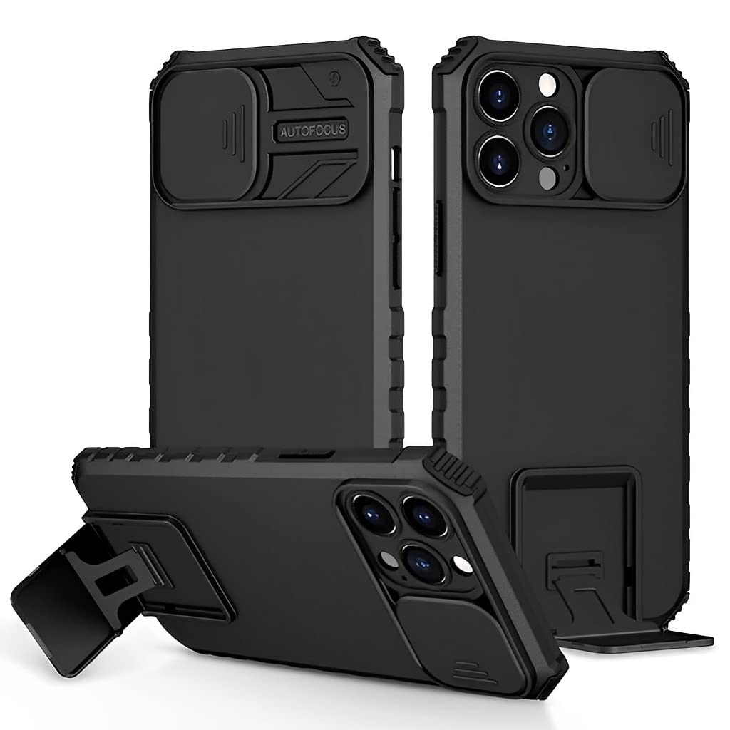 ZORBES for iPhone 13 Case with Stand, iPhone 13 Cover with Camera Protection, Shockproof Heavy Duty Protective iPhone 13 Case, TPU iPhone 13 Back Cover with Slide Camera Cover(1pcs) ZORBES for iPhone 13 Case with Stand, iPhone 13 Cover with Camera Protection, Shockproof Heavy Duty Protective iPhone 13 Case, TPU iPhone 13 Back Cover with Slide Camera Cover(1pcs)